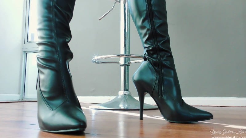 Young Goddess Kim - You, My Permanent Caged Boot Slave 1